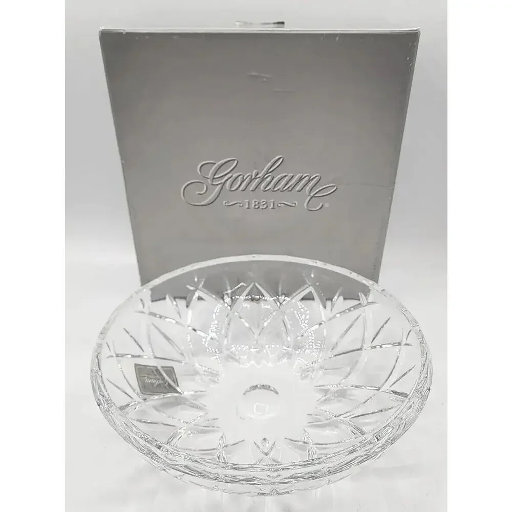 Gorham Lady Anne Crystal Bowl 8.5
